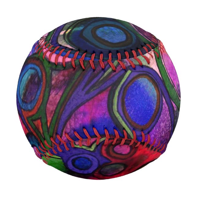 Blumen Baseball (Vorderseite)