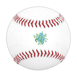 Blumen Baseball-Geschenk Süßer Vintage-Sport Baseball