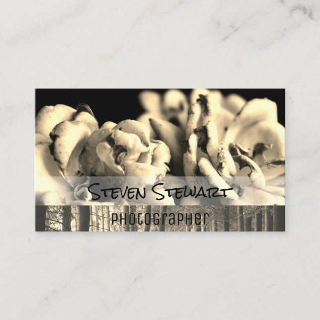 Blumen | Bäume | Außenfotografie Visitenkarte (Vorderseite)