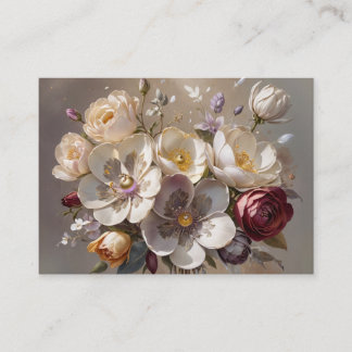 Blumen Begleitkarte