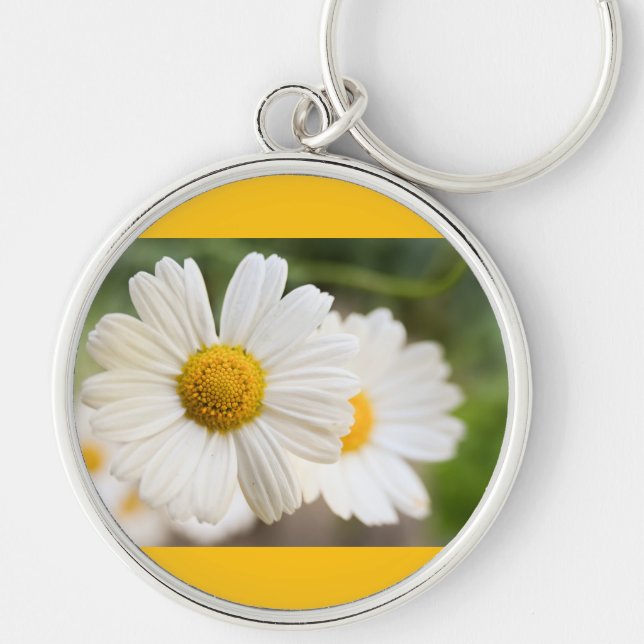 Blumen blühen schlüsselanhänger (Vorne)