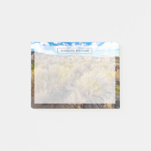 Blumen   Blühende Sagebrush Kalifornien Post-it Klebezettel