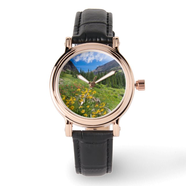 Blumen | Blume Montana Armbanduhr (Vorderseite)