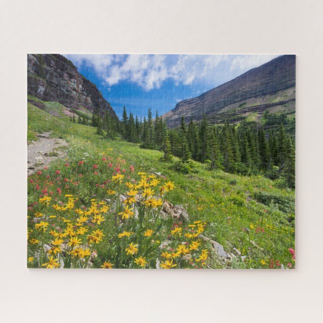 Blumen | Blume Montana Puzzle (Horizontal)