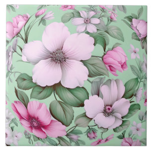 Blumen Blumen Pastellfarbe Garten Naturliebhaber Fliese