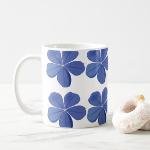 Blumen Blütenblätter Bleiwurz Kaffeetasse