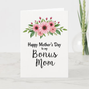 Blumen Bonus Mama Karte