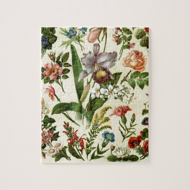 Blumen Botanicals Puzzle (Vertikal)