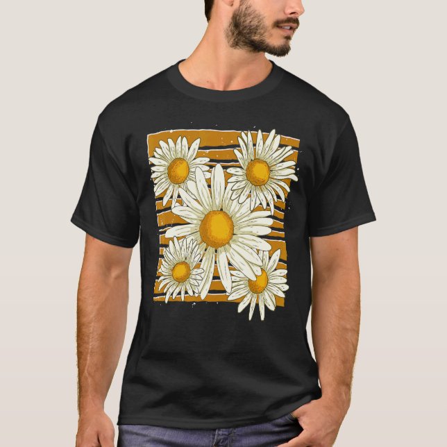 Blumen Botanischer Garten Botanik Gärtner Gänseblü T-Shirt (Vorderseite)
