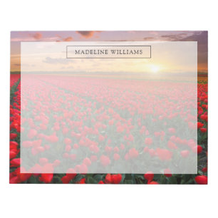 Blumen   Botanischer Garten Holland Notizblock