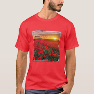 Blumen Botanischer Garten Holland T-Shirt