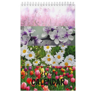 Blumen Botanischer Garten Illustrations Kalender