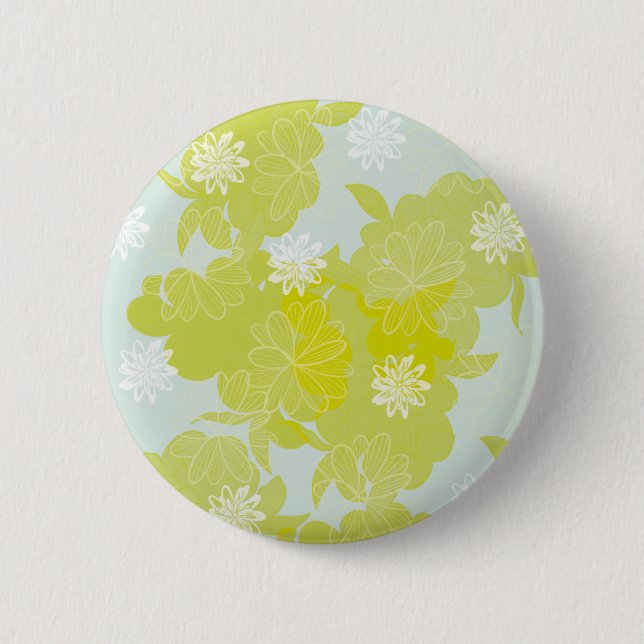 Blumen Button (Vorderseite)