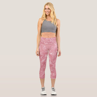 Blumen Capri Leggings