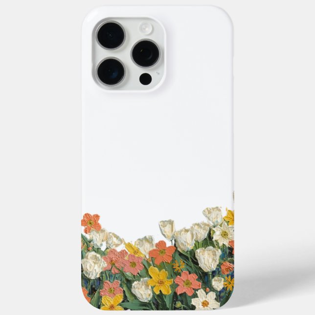 Blumen Case-Mate iPhone Hülle (Rückseite)