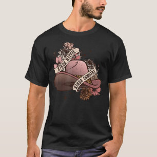 Blumen-Cowgirl-Hut So'n bisschen Hippie So'n bissc T-Shirt
