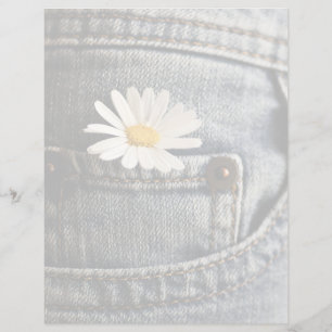 Blumen   Daisy in Jeans Pocket