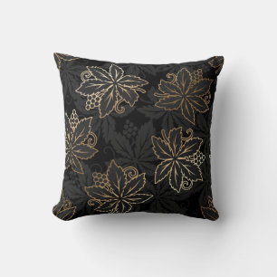 Blumen-Damask-Muster Kissen