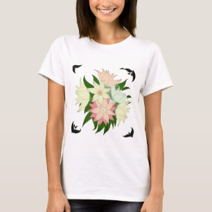 Blumen Damen T-Shirt