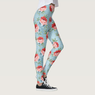 Blumen-Dekor 82 Leggings