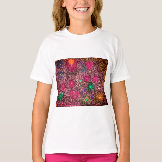 Blumen der Hoffnung T-Shirt (Vorderseite)