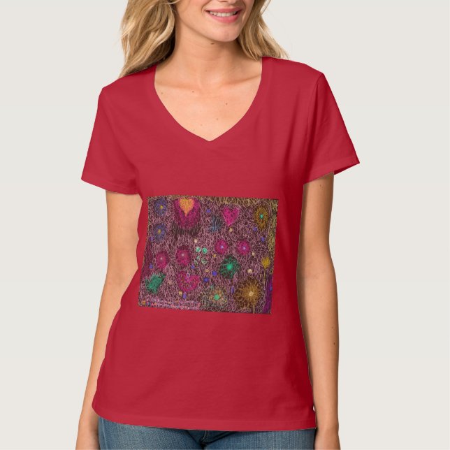 Blumen der Hoffnung T-Shirt (Vorderseite)
