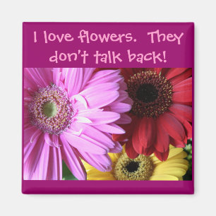 Blumen der Liebe I.  Sie tun nicht… Magnet