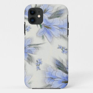 Blumen des Blaus iPhone 11 Hülle