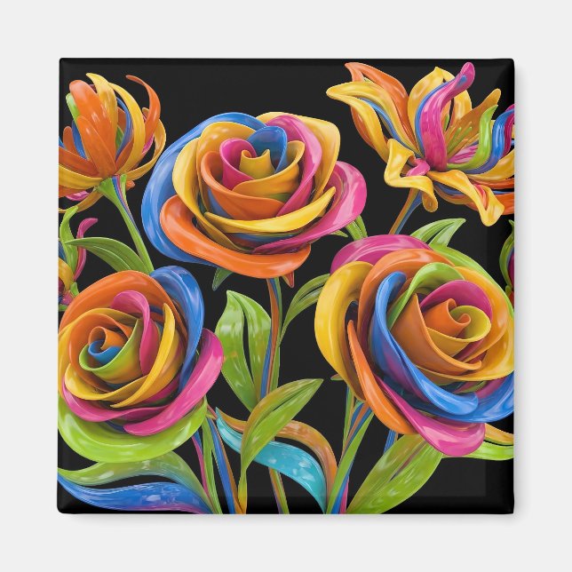 Blumen des Geistes Magnet (Vorne)