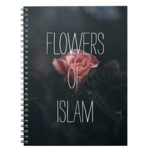 Blumen des Islam Notizbuch Muslimah islamisches Ge Notizblock