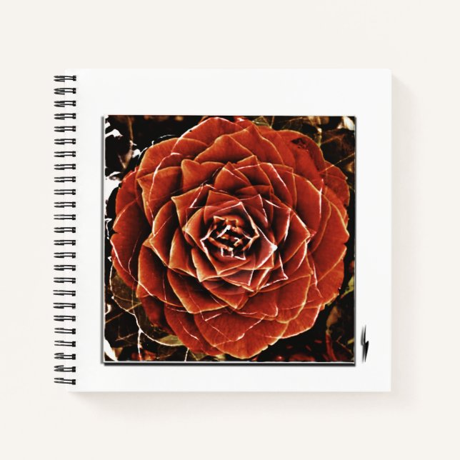 Blumen des Lebens Notizbuch (Vorderseite)