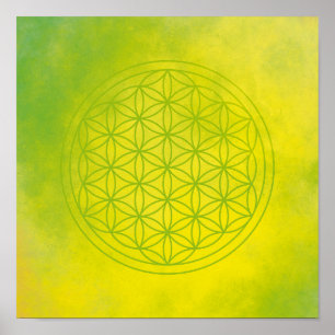 Blumen des Lebens Poster