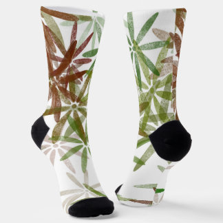 Blumen-Design-Socken Socken