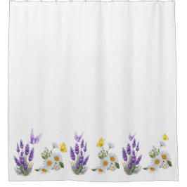 Blumen Duschvorhang