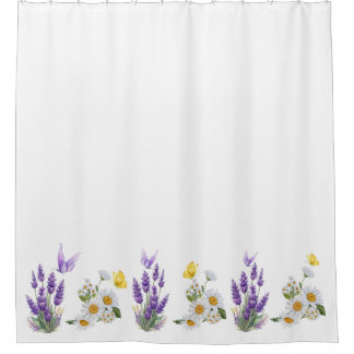 Blumen Duschvorhang