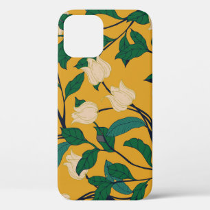 Blumen Eleganz: Vintage Blattmuster. Case-Mate iPhone Hülle