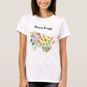 Blumen-Energie Frauen T-Shirt