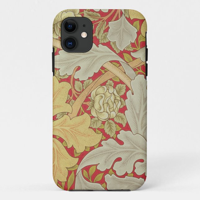 Blumen entworfen Case-Mate iPhone hülle (Rückseite)