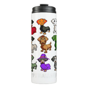 Blumen-Esel-Tier-Halloween-Kostüm-Geschenk Thermosbecher