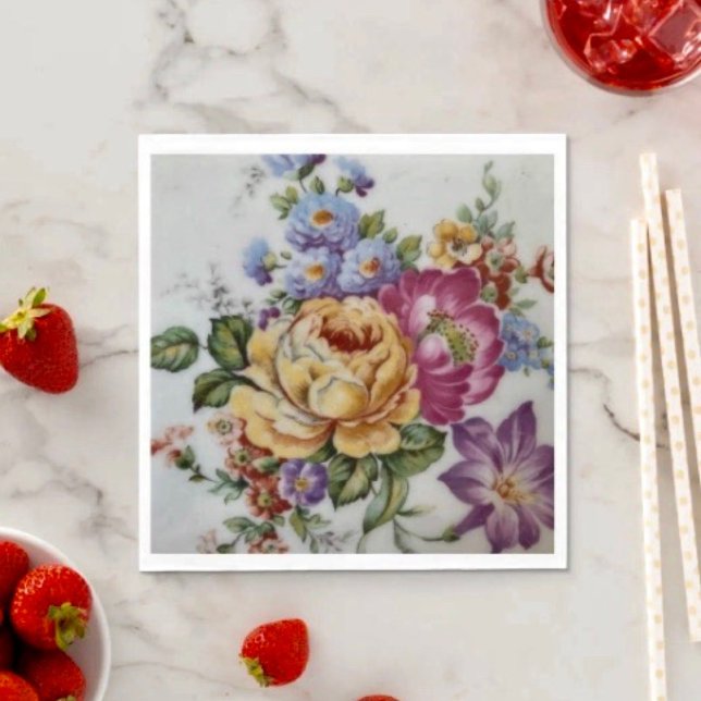 Blumen Fantasy-Papier Serviette  (Von Creator hochgeladen)