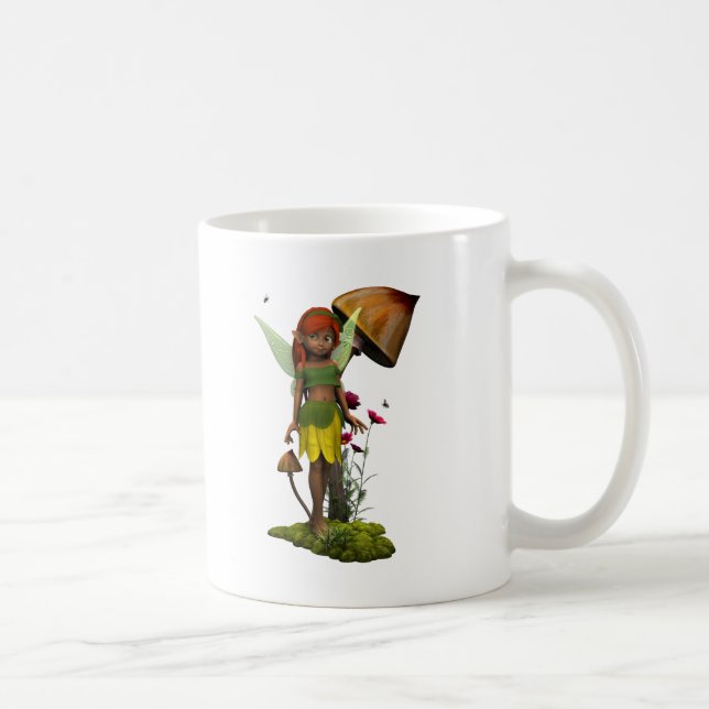 Blumen-Fee Kaffeetasse (Rechts)