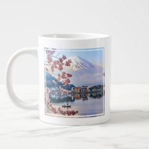 Blumen Frühjahrskirsche blüht Japan Jumbo-Tasse