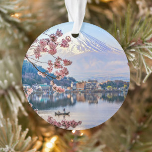 Blumen   Frühjahrskirsche blüht Japan Ornament