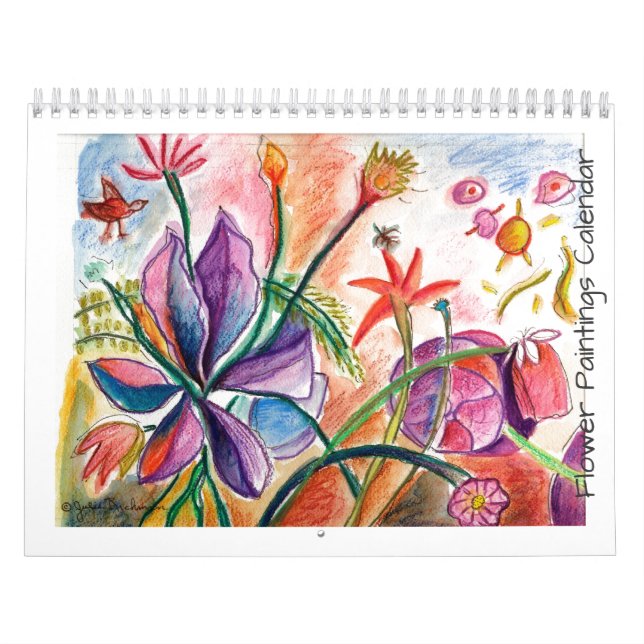 Blumen für das Jahr Kalender (Titelbild)