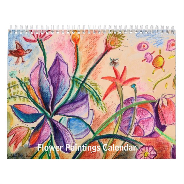 Blumen für das Jahr Kalender (Titelbild)