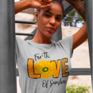 Blumen Für Die Liebe Zur Sonne Sonnenblume T-Shirt