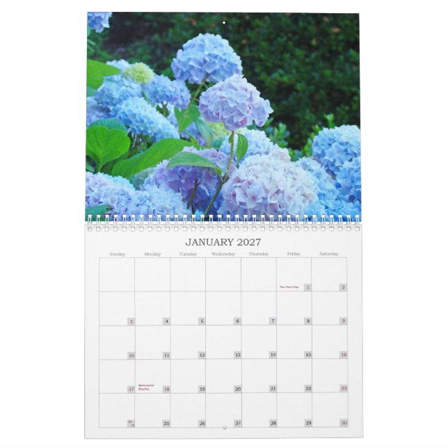 Blumen für Großmutter-Kalender-Blumen-Fotografie Kalender (Jan 2027)