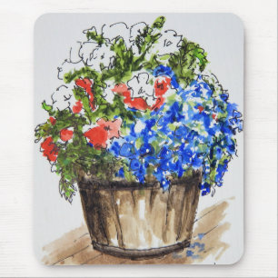 Blumen für Ihre Mausunterlage Mousepad