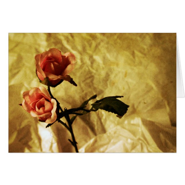 Blumen für meine Liebhaberkarte (Vorderseite (Horizontal))