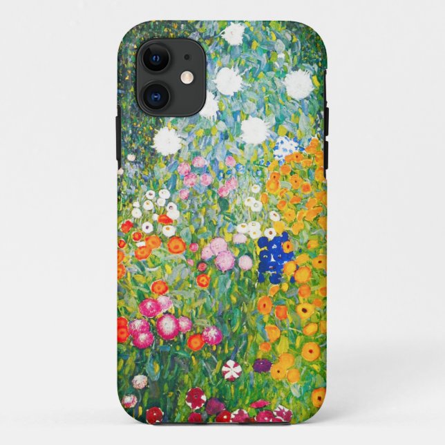 Blumen-Garten iPhone 5 Gustav Klimt Fall Case-Mate iPhone Hülle (Rückseite)